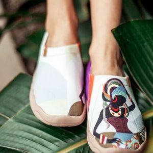 Teledo African beauty slip on shoes